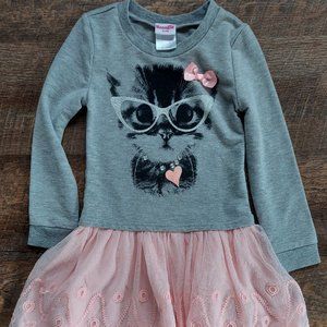 Girls Cat, Tutu Nanette Kids Dress